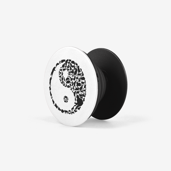 Cat Ying Yang  - Collapsible Grip & Stand for Phones and Tablets