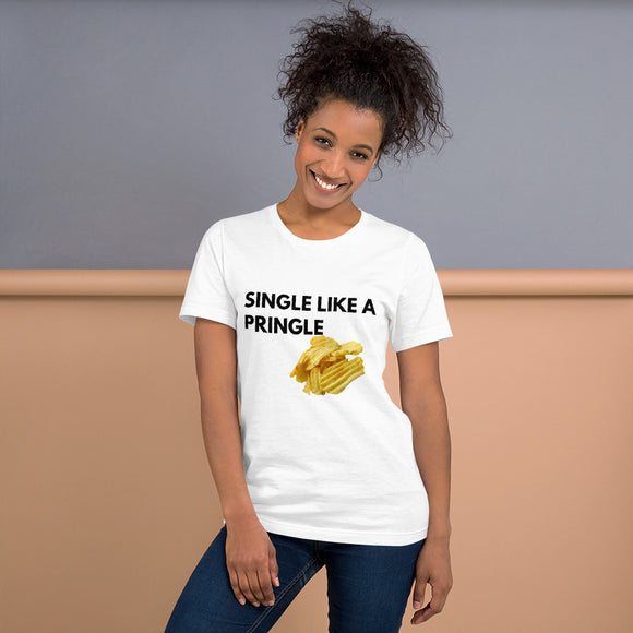 Single Like a Pringle Short-Sleeve Unisex T-Shirt