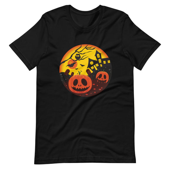 Halloween Pumpkin Scene  T-Shirt